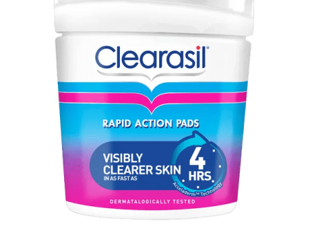 Clearasil Ultra Rapid Action Pads Pack of 65 Online now