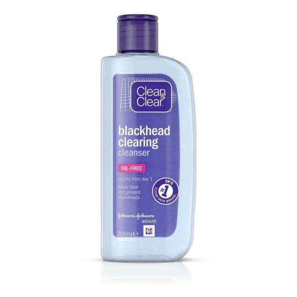 Clean & Clear Face Care Blackhead Clearing Cleanser 200ml on Sale