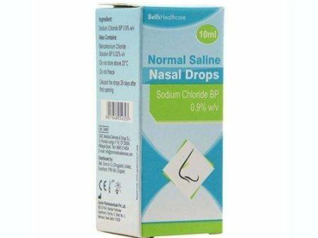 Bell s Healthcare Normal Saline Nasal Drops 10ml on Sale