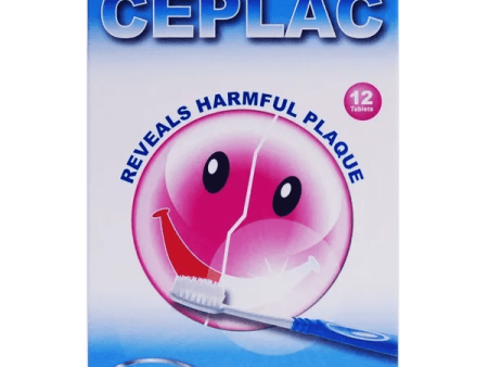 Ceplac Dental Disclosing Tablets Pack of 12 Online now