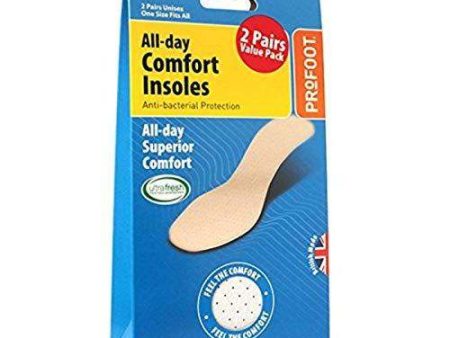 Profoot All Day Comfort Insoles Pack of 2 Online