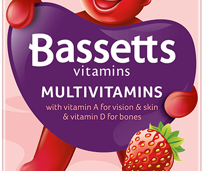 Bassetts Multivitamins Strawberry Flavour 3 - 6 years Pack of 30 Discount