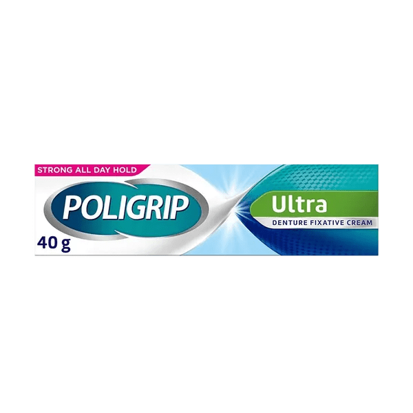 Poligrip Denture Fixative Cream Ultra 40g Discount