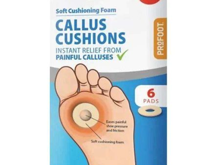 Profoot Callus Cushions Pads Pack of 6 For Discount