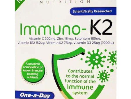 Biomedical Immuno-K2 Tablets Pack of 30 Supply