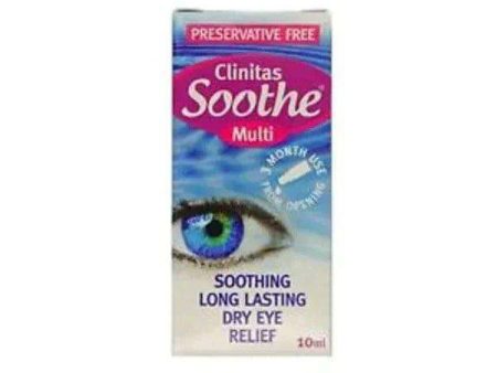 Clinitas Soothe Multi Dry Eye Relief Drops 10ml For Discount