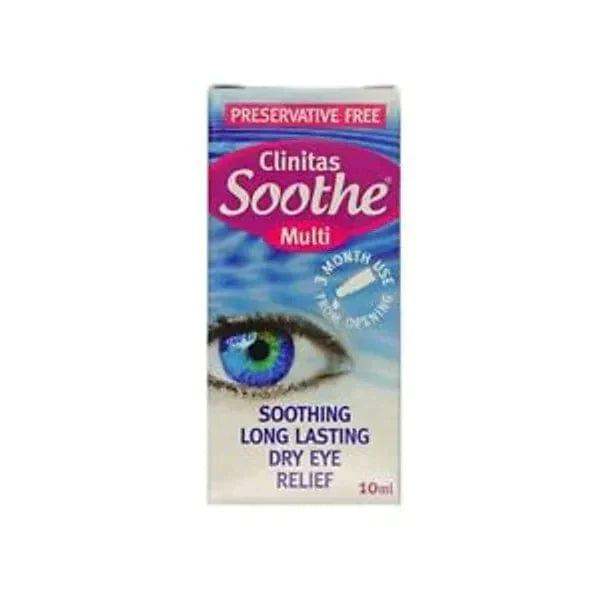 Clinitas Soothe Multi Dry Eye Relief Drops 10ml For Discount