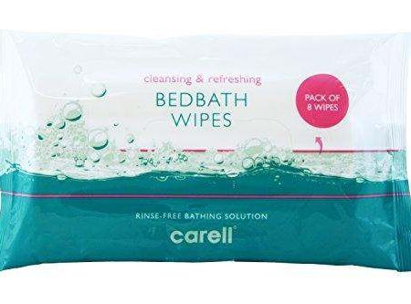 Clinell Carell Bed Bath Wipes Pack of 8 Online now