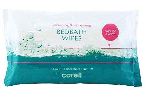 Clinell Carell Bed Bath Wipes Pack of 8 Online now