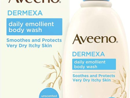 Aveeno Dermexa Daily Emollient Body Wash 300ml Fashion