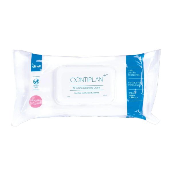 Clinell Contiplan Cleansing Cloths Pack of 25 For Cheap