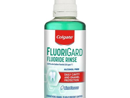 Colgate FluoriGard Fluoride Rinse Alcohol Free Mint 400ml Online now