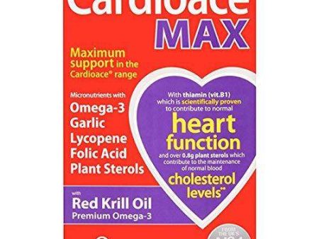 Cardioace Max Capsules Pack of 84 Fashion