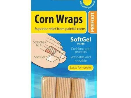 Profoot SoftGel Corn Wraps Pack of 3 Online Sale