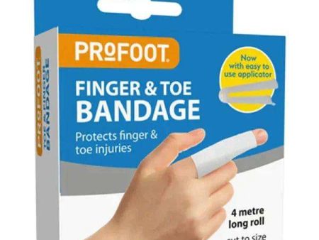 Profoot Finger & Toe Bandage 4 Metre Roll Online Hot Sale