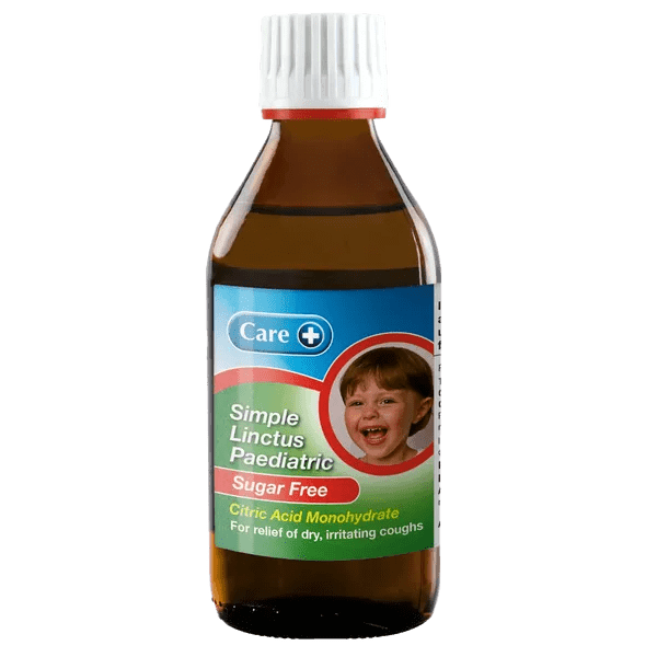 Care Simple Paediatric Linctus Sugar Free 200ml For Sale