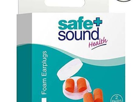 Safe & Sound Foam Earplugs 2 Pairs For Cheap