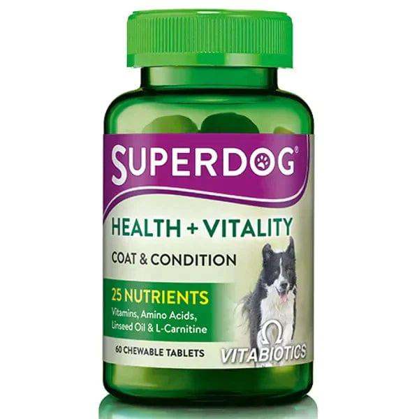 SuperDog Health & Vitality Chewable Tablets Pack of 60 on Sale