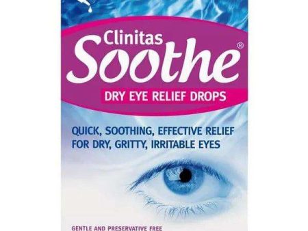 Clinitas Soothe Dry Eye Relief Drops Pack of 20 For Cheap