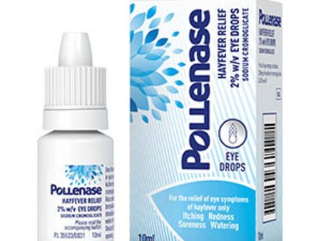 Pollenase Hayfever Relief Eye Drops 10ml For Sale