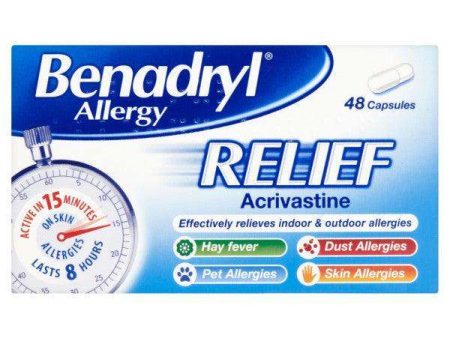 Benadryl Allergy Relief 8mg Capsules Online