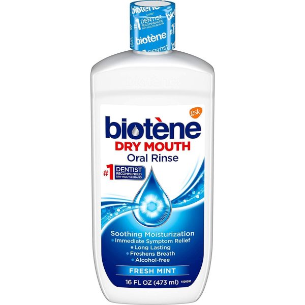 Biotene Dry Mouth Care Oral Rinse Fresh Mint 500ml Sale