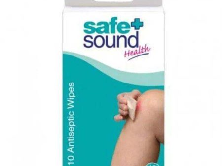 Safe & Sound Antiseptic Wipes Pack of 10 Online Sale