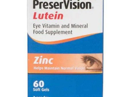 PreserVision Lutein Soft Gel Capsules Pack of 60 Sale