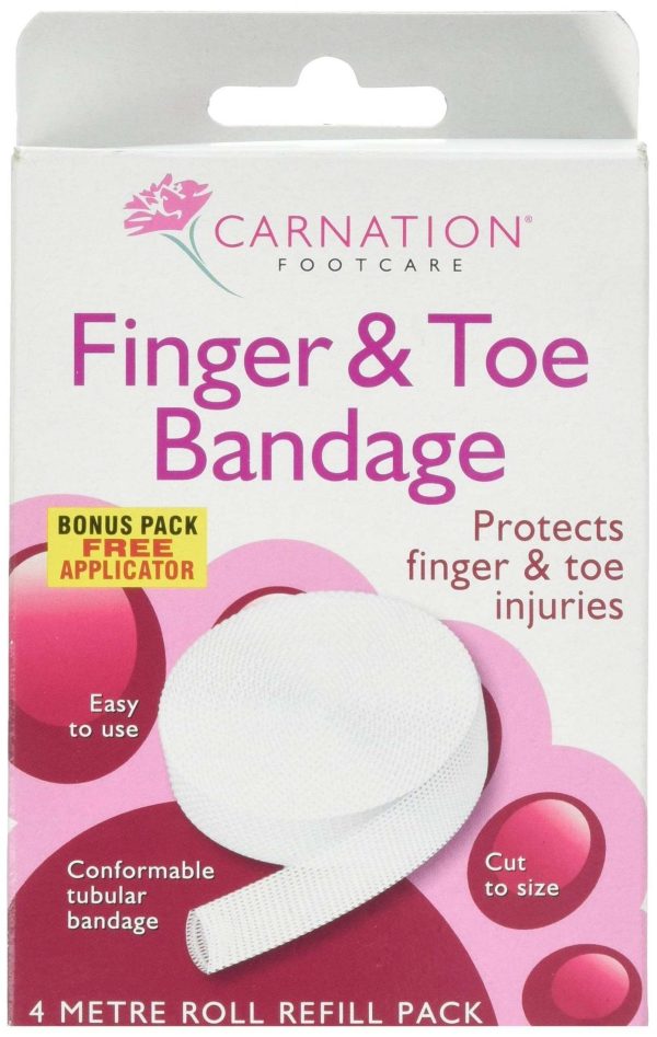 Carnation Finger & Toe Bandage 4m Fashion