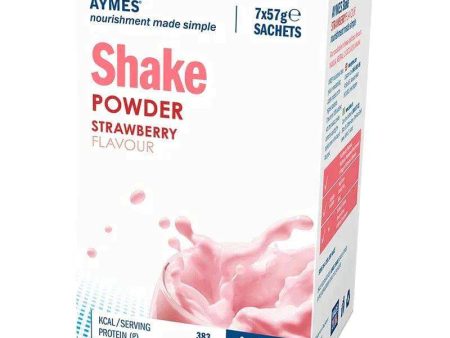 Aymes Nutritional Milkshake Strawberry Flavour  Sachet 57g Pack of 7 Sale