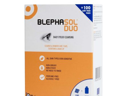 Blephasol DUO 100ml Lotion & 100 Pads Online Sale