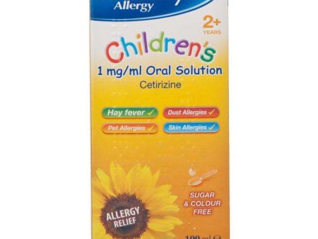 Benadryl Allergy Relief 1mg Solution Childrens 100ml For Discount