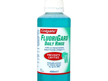 Colgate FluoriGard Daily Rinse Alcohol Free Mint 400ml Supply