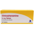 Chlorphenamine Maleate (Bristol) 4mg Tablets Pack of 28 Hot on Sale