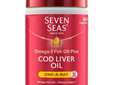 Seven Seas Simply Timeless Omega 3 Fish Oil + CLO Pack of 120 Sale