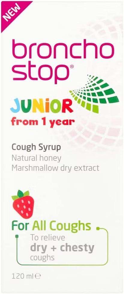 Bronchostop Junior Cough Syrup 120ml Online now