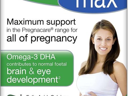 Pregnacare Max Tablets plus Omega 3 Capsules Pack of 84 Supply