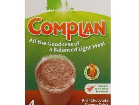 Complan Sachets Chocolate 55g Pack of 4 on Sale