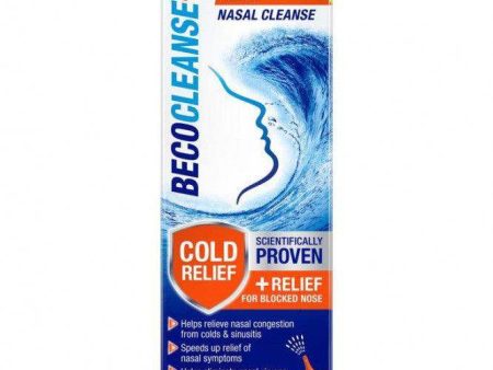 BecoCleanse Plus Congestion Relief Nasal Spray 135ml Supply