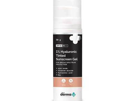 The Derma Co 1% Hyaluronic Tinted Sunscreen Gel Fashion