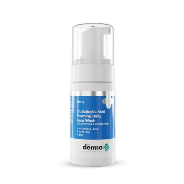 The Derma Co 1% Salicylic Acid Foaming Daily Face Wash For Sale