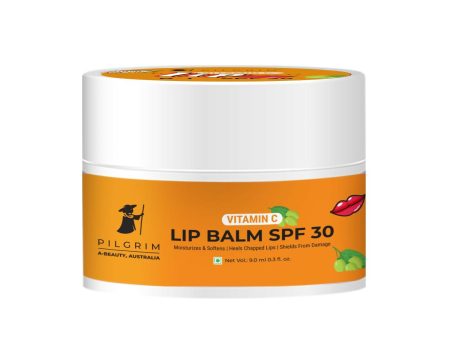 Pilgrim Vitamin C Lip Balm SPF 30 with Australian Kakadu Plum & Shea Butter For Smooth Soft Lips, Soothing & Hydrating Dry & Chapped Lips Discount