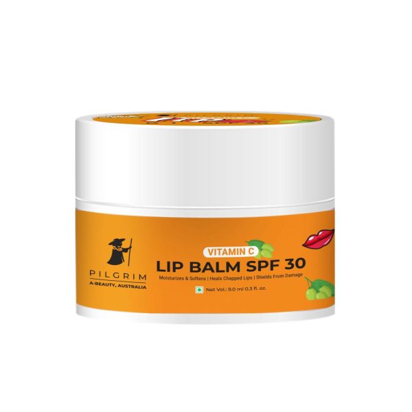 Pilgrim Vitamin C Lip Balm SPF 30 with Australian Kakadu Plum & Shea Butter For Smooth Soft Lips, Soothing & Hydrating Dry & Chapped Lips Discount