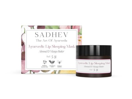 Sadhev Ayurvedic Lip Sleeping Mask With Almond & Mango Butter Supply