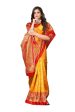 Vamika Yellow Printed Art Silk Saree Online Sale