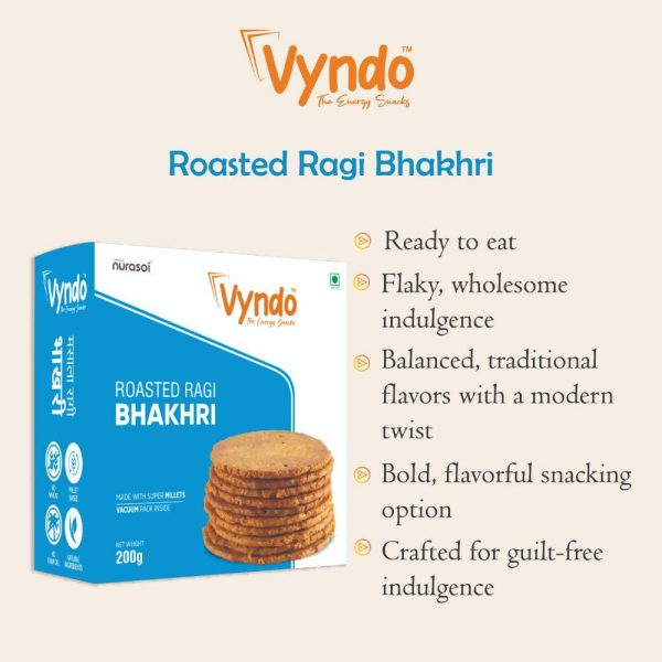 Vyndo Roasted Ragi Bhakhri For Cheap