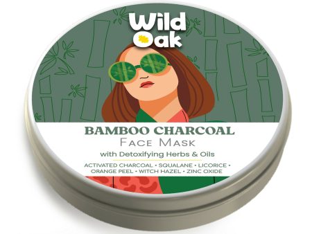 Wild Oak Niacinamide Bamboo Charcoal Face Mask Supply