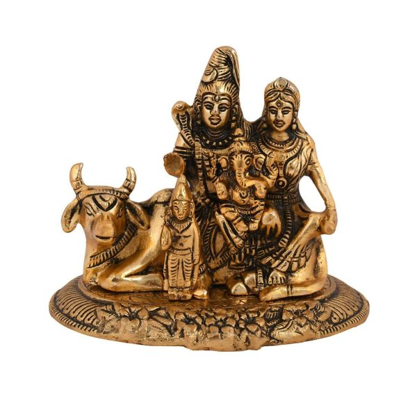 Collectible India Handcrafted Shiva Parvati Ganesh Idol For Cheap