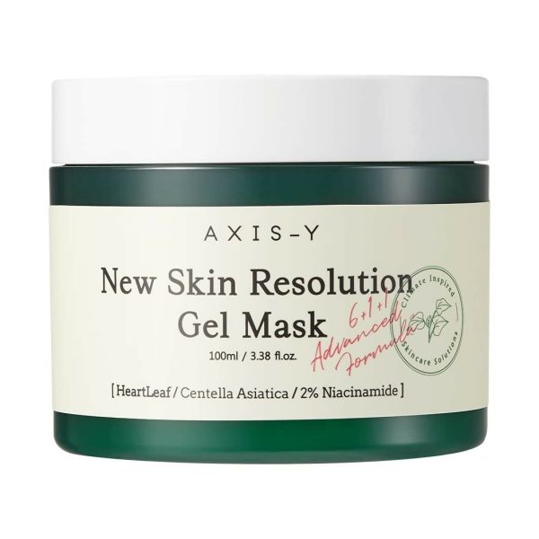 AXIS-Y New Skin Resolution Face Gel Mask, Korean Skincare Hot on Sale