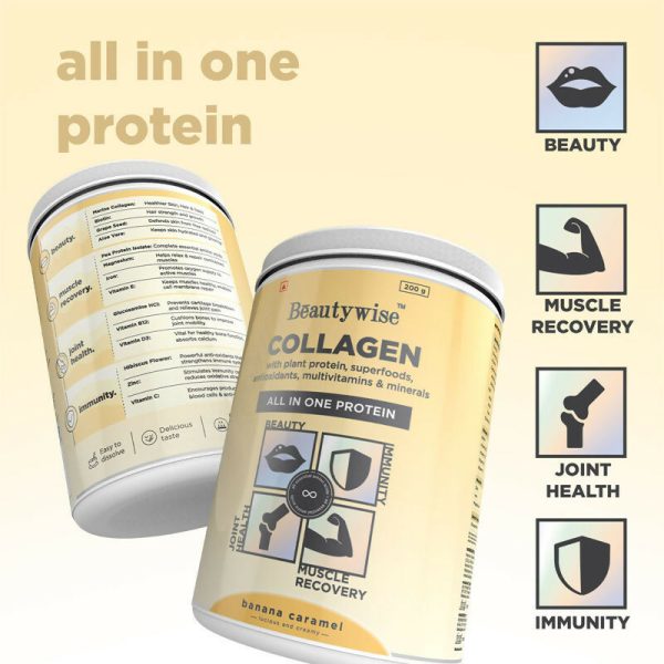 Beautywise All In One Collagen Proteins - Banana Caramel Supply